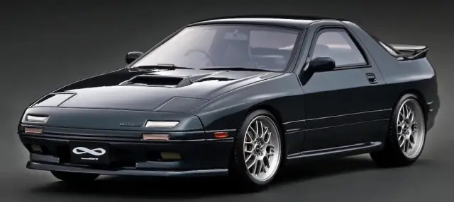 イグニッションモデル 1/43 マツダ RX-7 FC3S RE雨宮 ブルー IG2139