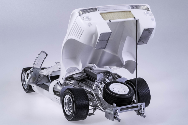 取り寄せ] モデルファクトリーヒロ 1/12 フェラーリ 412P Ver.B 1967