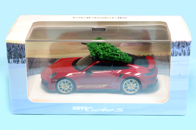 ポルシェ特注ミニチャンプス 1/43 ポルシェ 992 ターボ S 2021