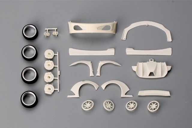 ホビーデザイン 1/24 LB-Works フェラーリ F430 ワイドボディ トランス