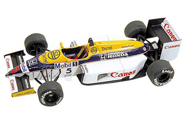 スパーク 1/18 ウィリアムズ FW11 No.6 ウィナー ブラジルGP 1986