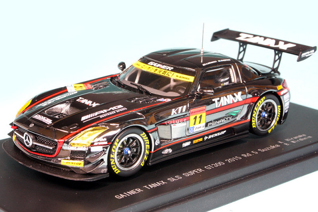 エブロ 1/18 S-Road MOLA GT-R スーパーGT 2015 Rd.3 タイ Winner No