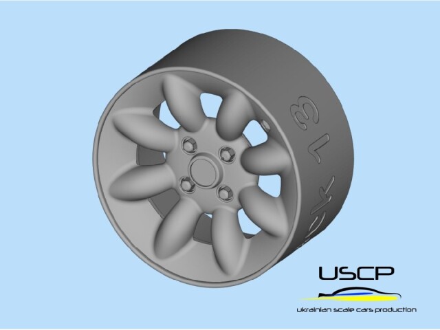 USCP 1/24 ミニクーパー ローバーミニ 13インチ スポーツパック