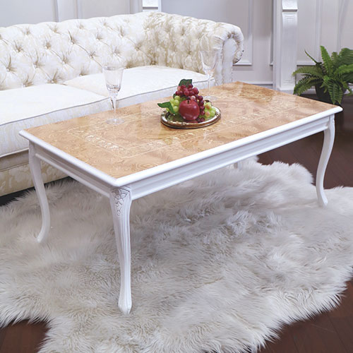 イタリア製：象嵌天板リビングテーブル｜おしゃれ家具通販 Y-KAGU