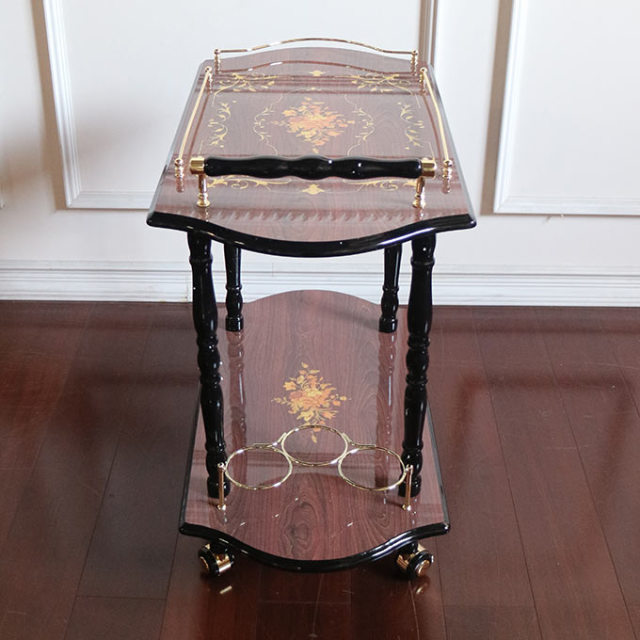 イタリアンスタイル 象嵌ワゴン 組立式｜おしゃれ家具通販 Y-KAGU