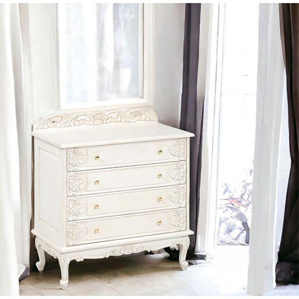 姫系家具 ヴィオレッタ・ワイドチェスト 幅80cm｜Y-KAGU(輸入家具屋