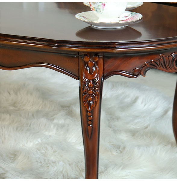 アンティーク調 センターテーブル 幅117cm｜おしゃれインテリア 家具