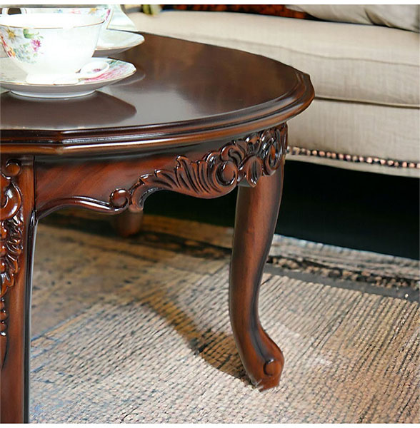 アンティーク調 センターテーブル 幅117cm｜おしゃれインテリア 家具