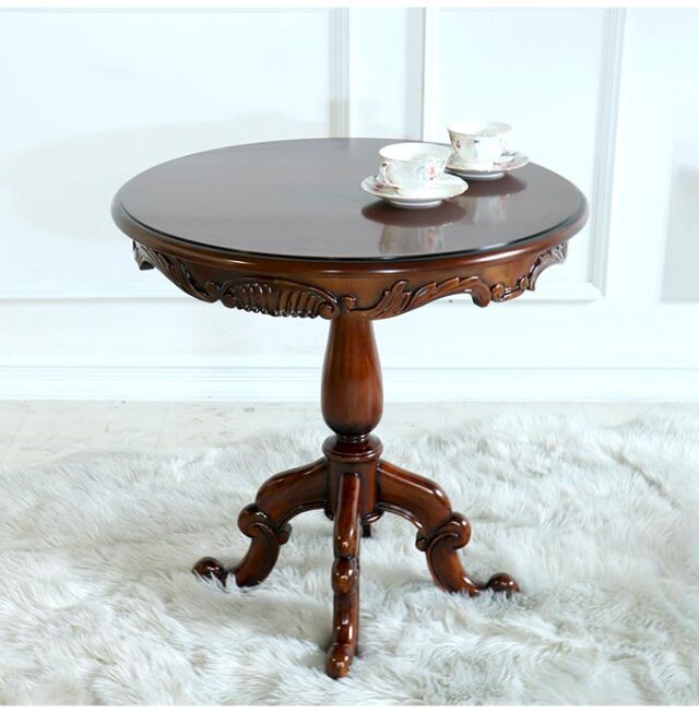 フランフラン 猫足 サイドテーブル アンティーク 汚れあり フラン