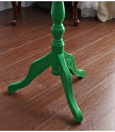 イタリア製 象嵌コーヒーテーブル（サイドテーブル） グリーン｜Y-KAGU