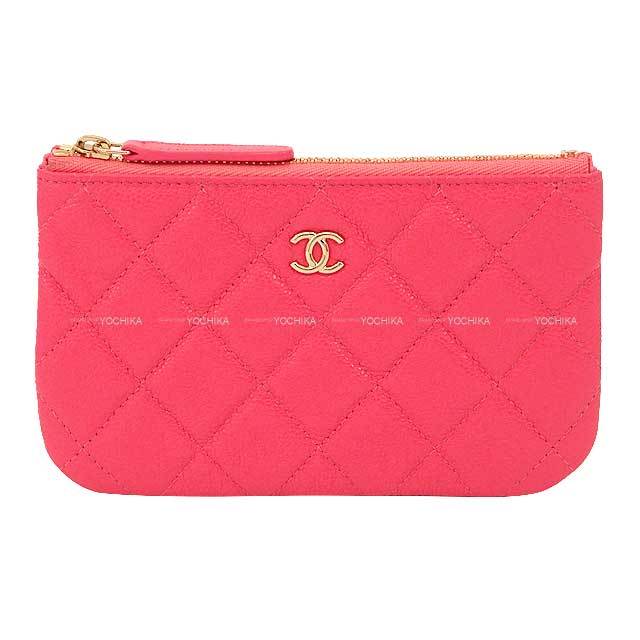CHANEL シャネル ポーチ クラシック ミニポーチ ココマーク マトラッセ