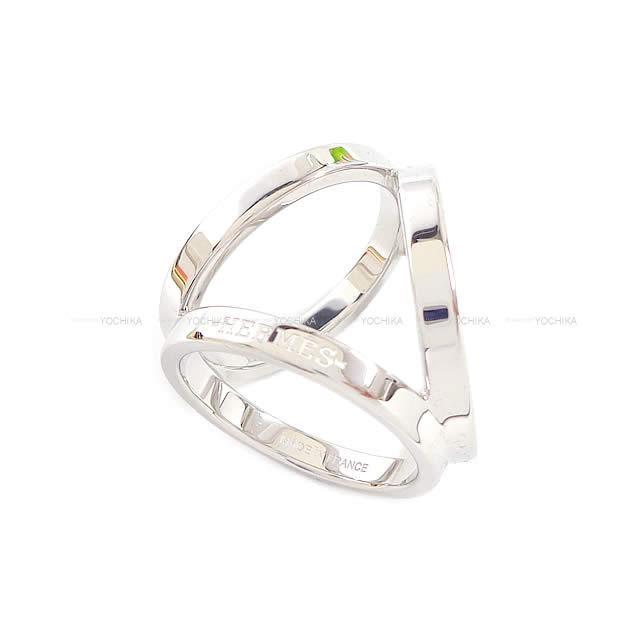 HERMES エルメス スカーフリング トリオ 90 シルバー シルバー金具 新品