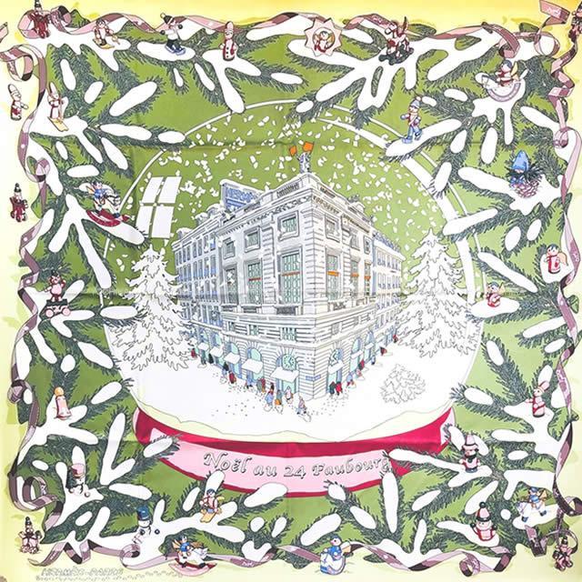 限定 コレクション HERMES エルメス スカーフ カレ90 