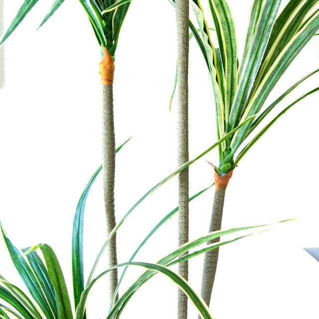 人工 観葉植物 フェイク グリーン ユッカ H約155cm 店舗 装飾 開店