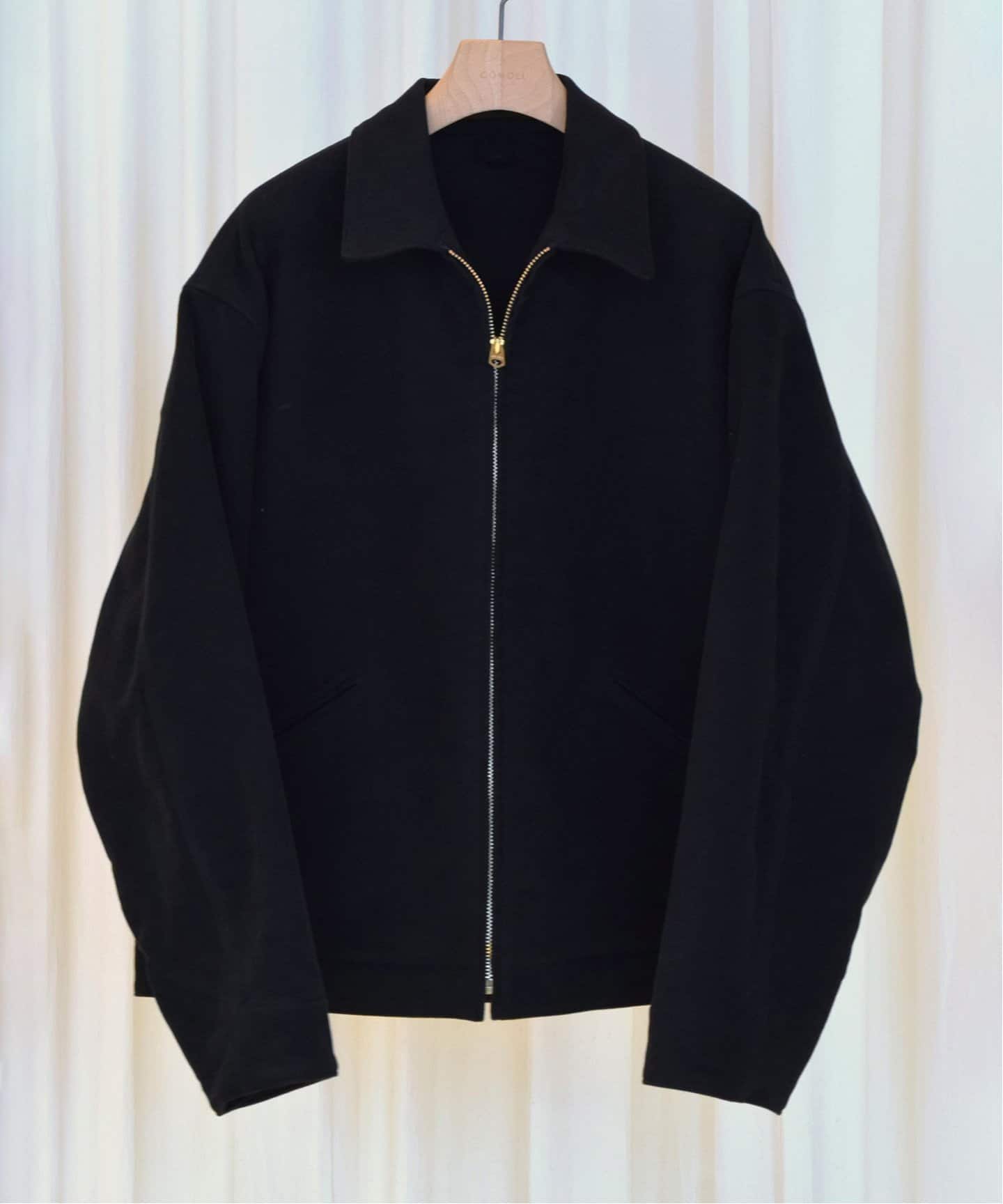 COMOLI / コモリ】モールスキン ジップショートジャケット（その他