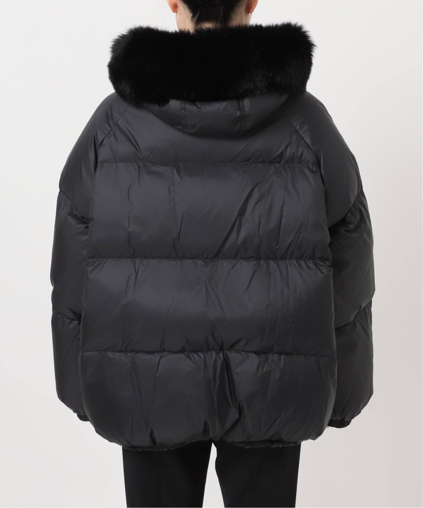 YVES SALOMON/イヴ サロモン】 DOWN WITH FOX FUR（ダウンジャケット