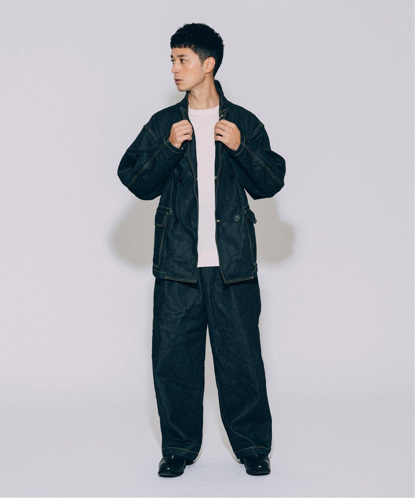 CONFFECT EDIFICE】デニム ダブルブレスト ジャケット（その他