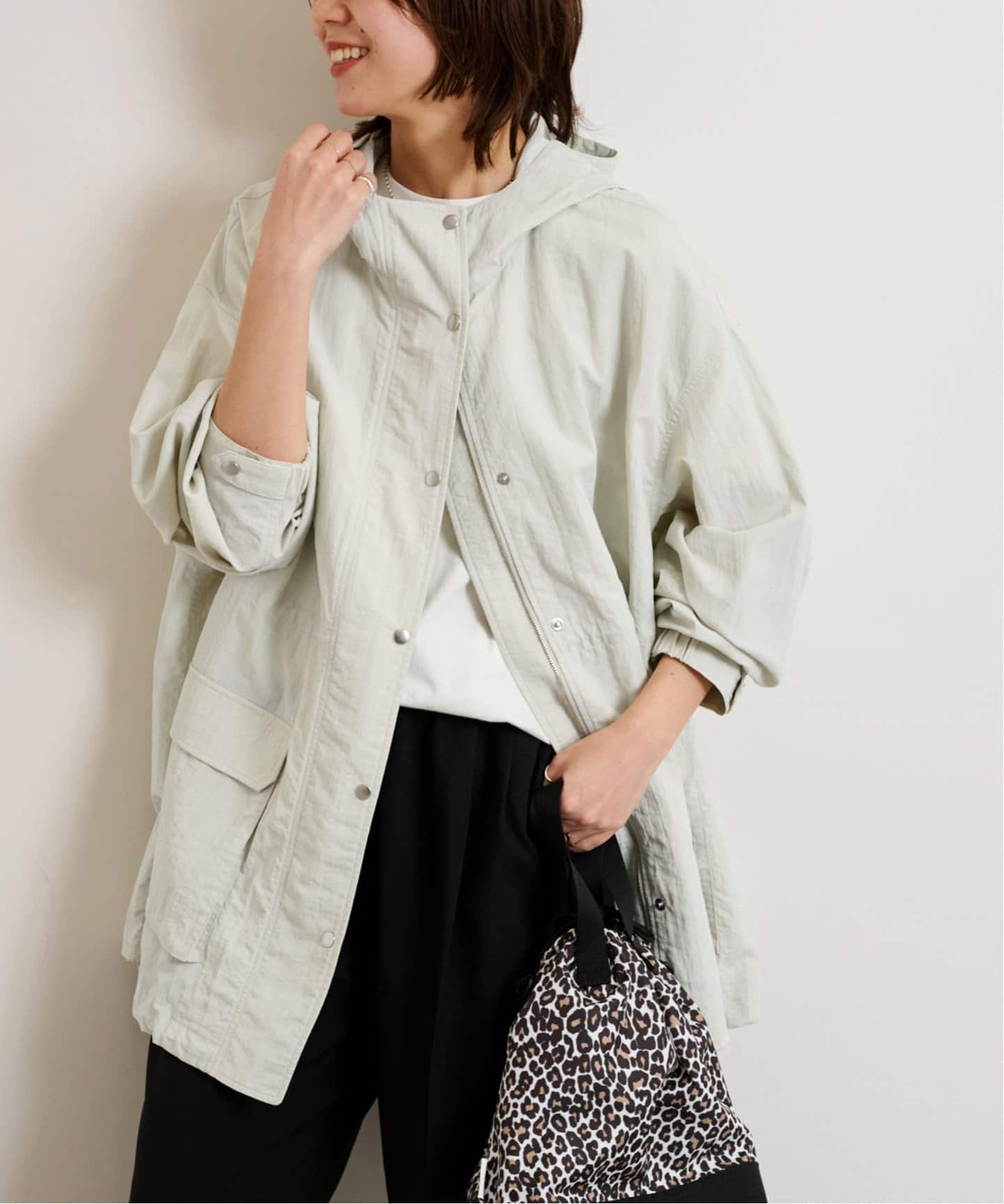 ナイロンフーディーブルゾン（フードコート）｜JOURNAL STANDARD