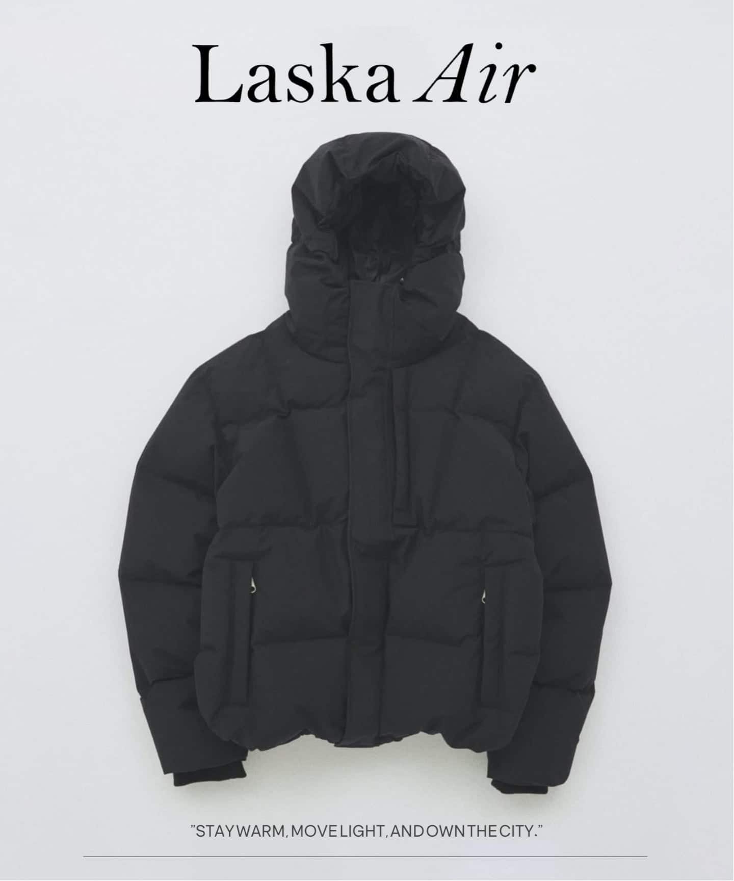 LASKAair / ラスカ エアー フード ダウン（ダウンジャケット