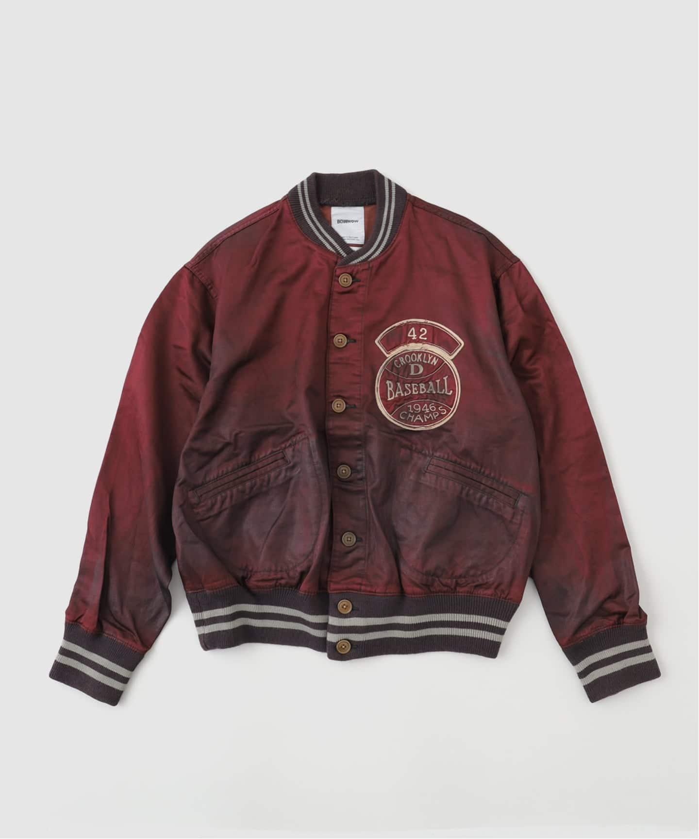 BOWWOW / バウワウ BASEBALL CHAMPION SATIN JACKET AG（その他