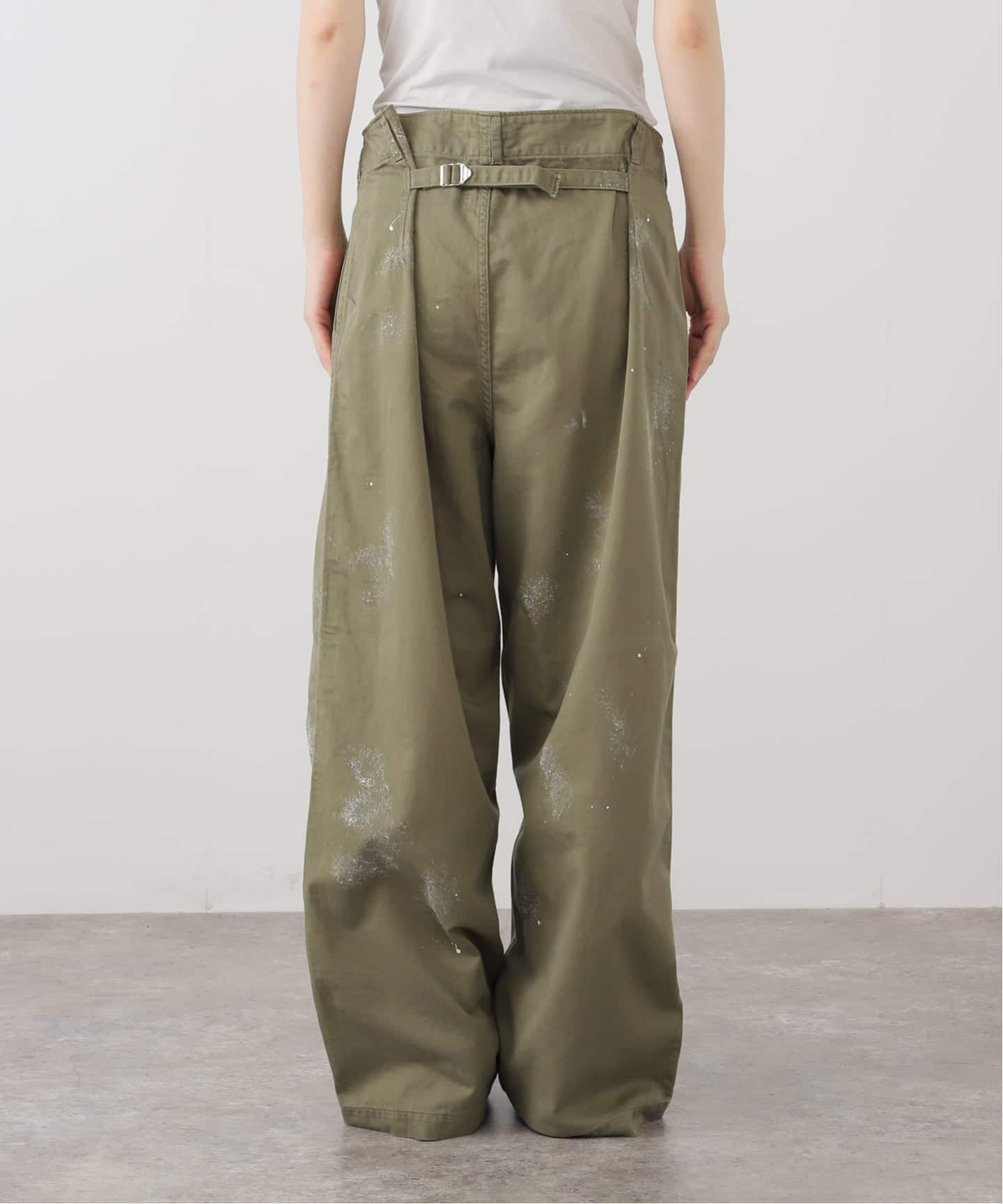 ATTICK BY JOHNBULL/アティック バイ ジョンブル】 MILITARY EASY PANT