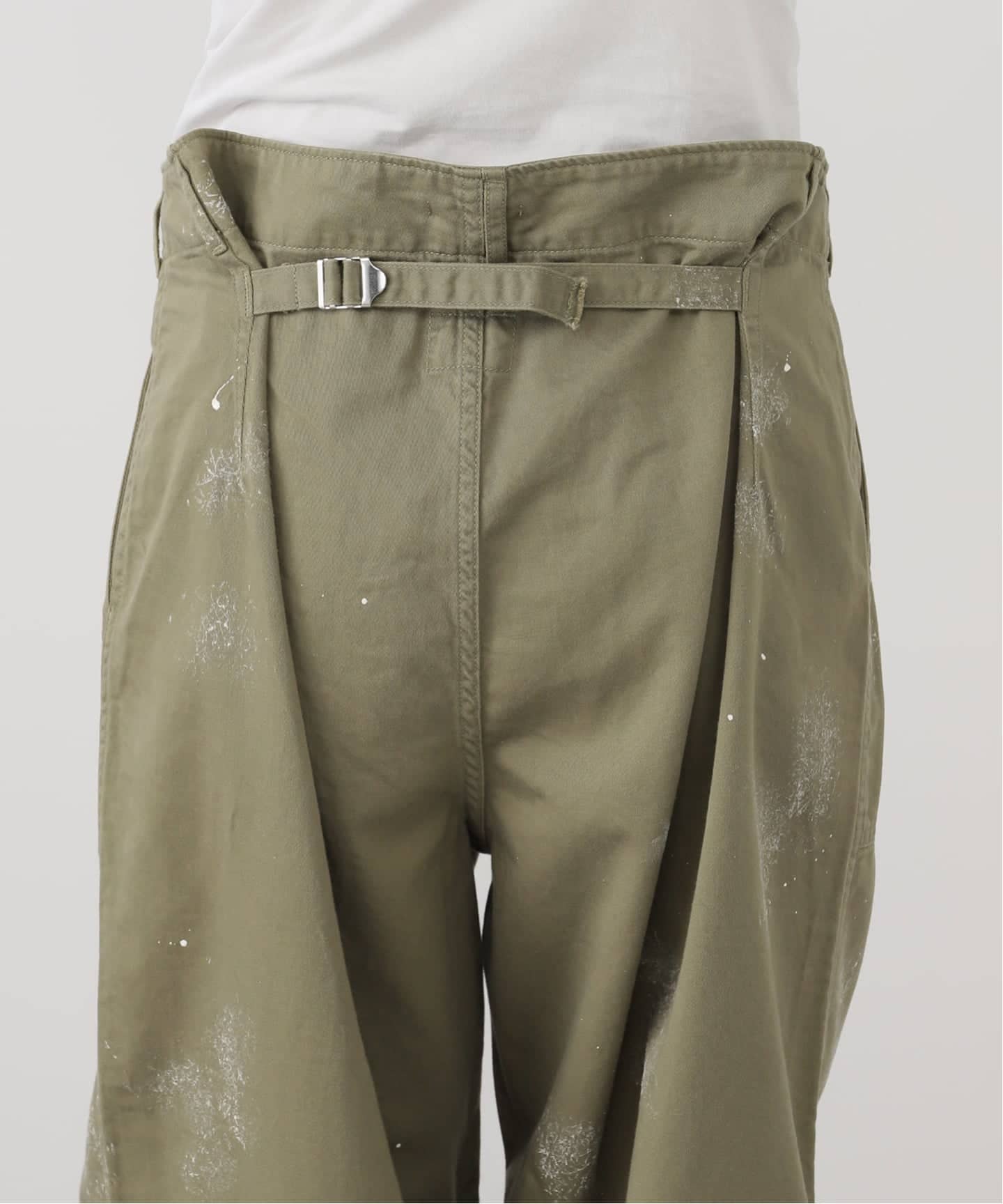 ATTICK BY JOHNBULL/アティック バイ ジョンブル】 MILITARY EASY PANT