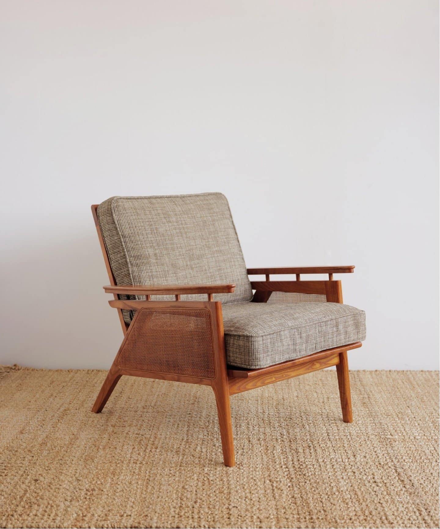 大型商品》WICKER LOUNGE CHAIR ウィッカーラウンジチェア（ソファ