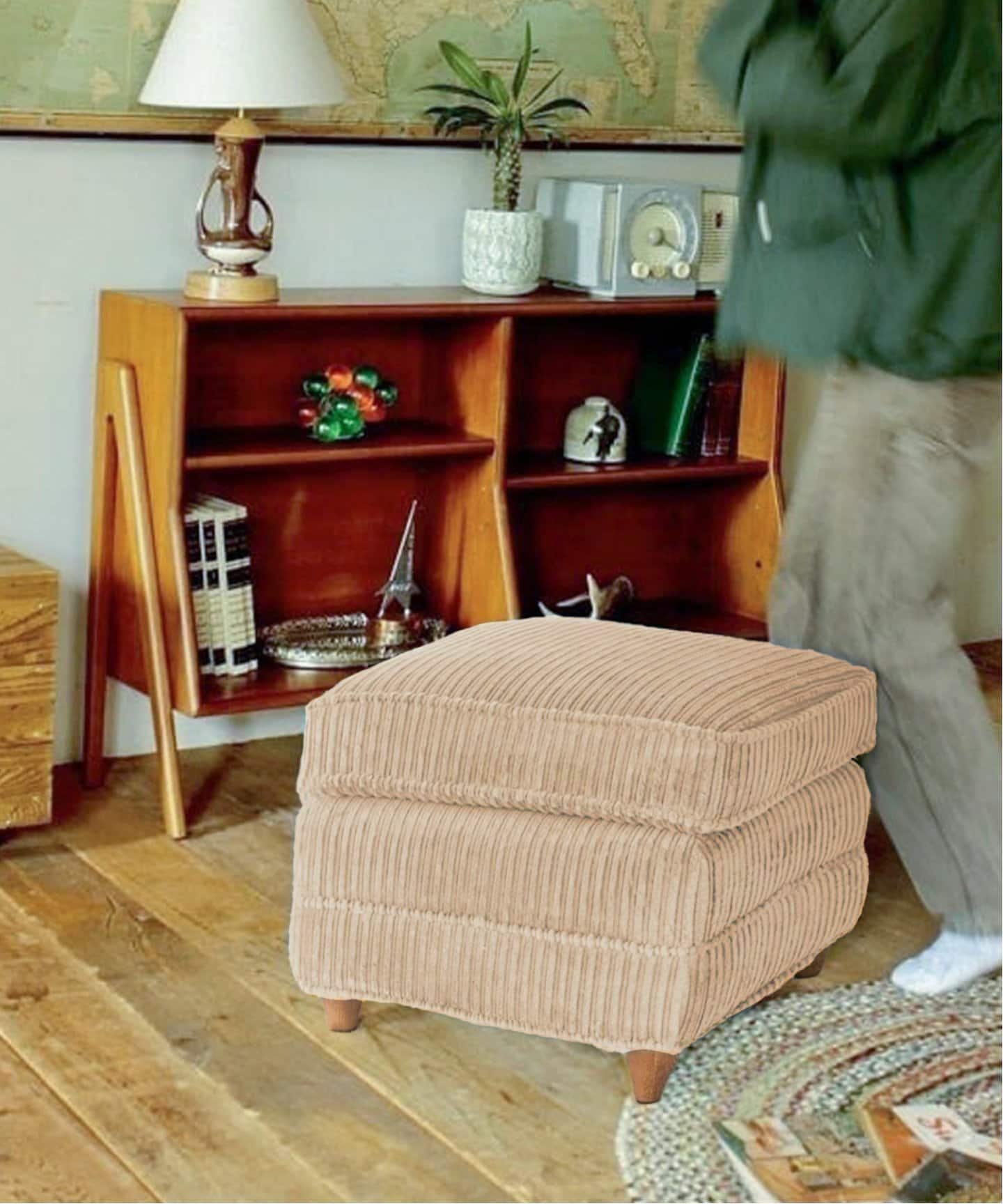 2022年購入】ベージュソファ2Pたのメル便発送 オットマンは別売