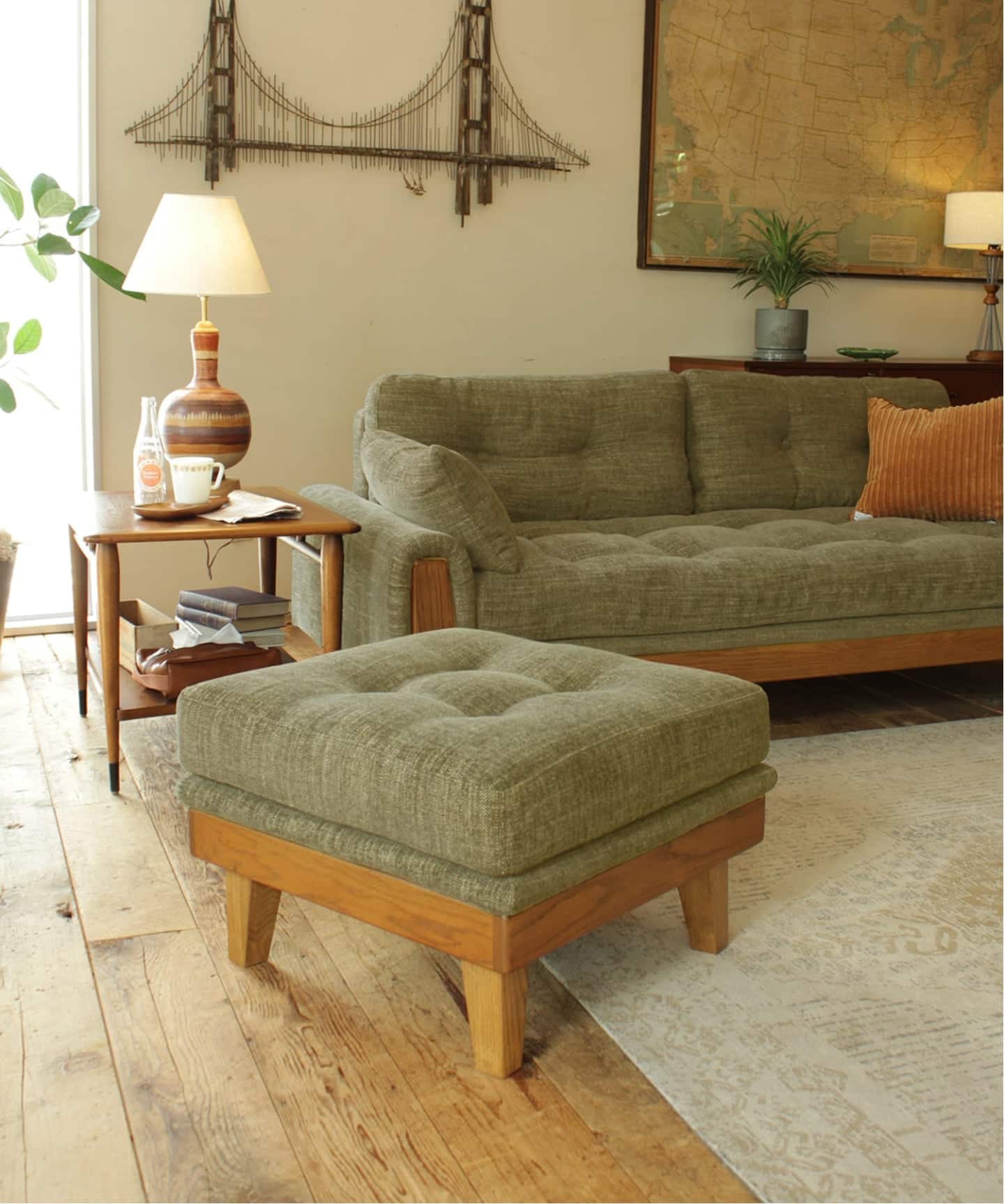 再値下げACME Furniture オリジナルソファ(オットマン)