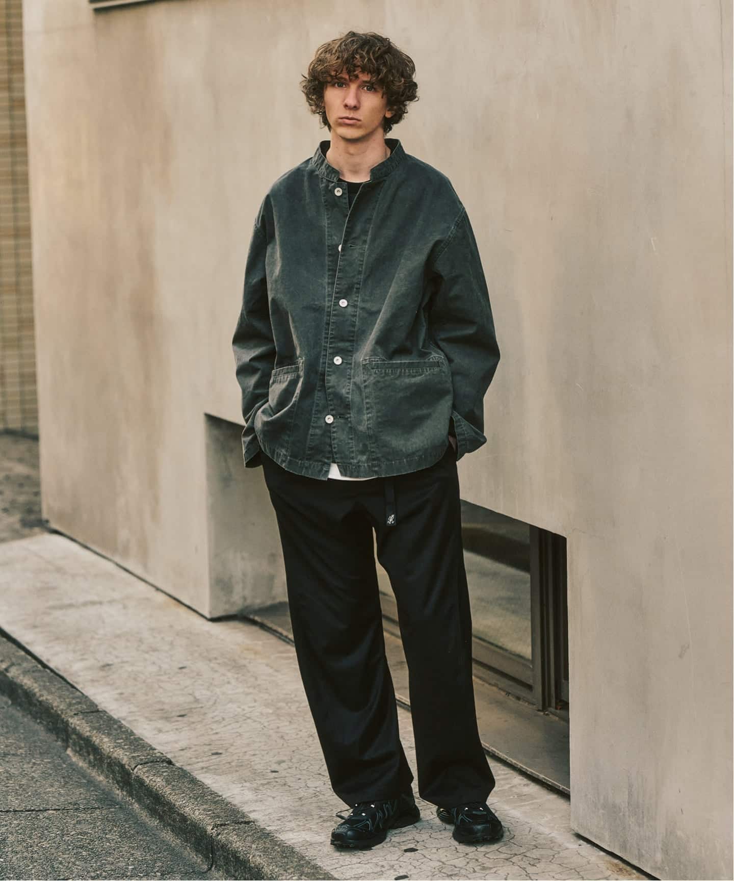 nanamica / ナナミカ】417別注 バンドカラーシャツジャケット（その他