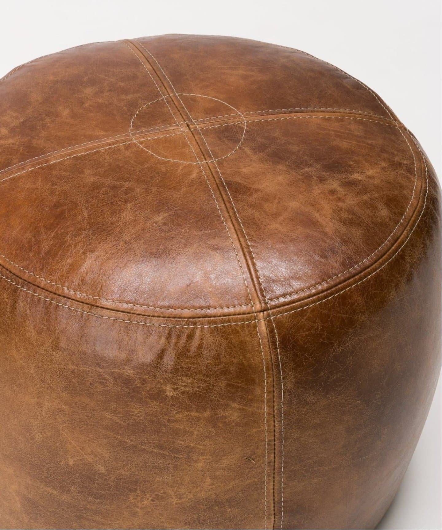 OAKS LEATHER STOOL_crack オークスレザースツール（チェア）｜ACME