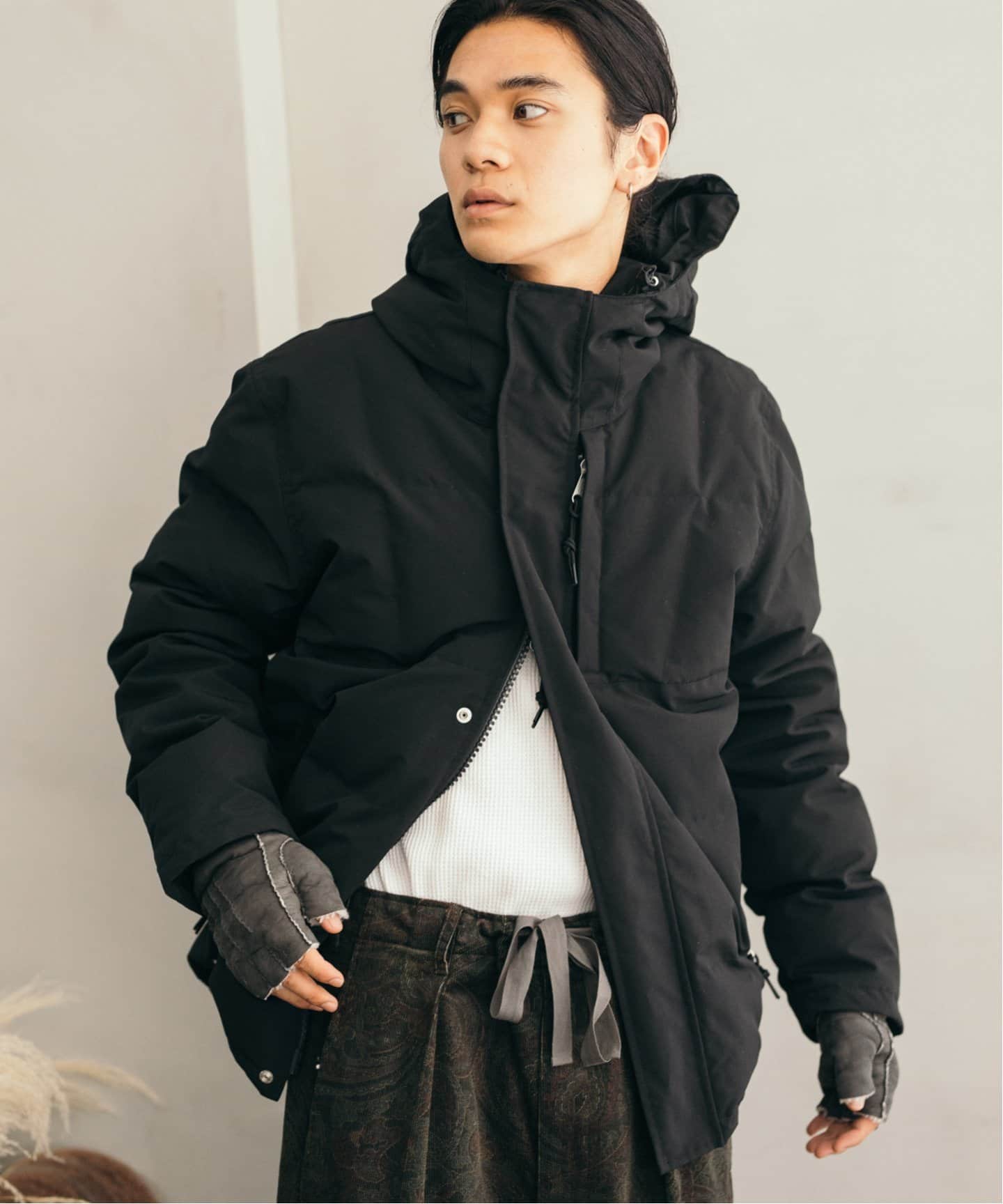 LASKA GRAPHENE / ラスカ グラフェン フードダウンジャケット（ダウン