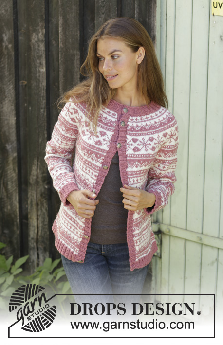 Selvik Jacket / DROPS 196-19 - Free knitting patterns by DROPS Design