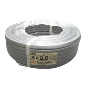 VVF2.6×3C×100m (富士電線)｜3心｜電線(ケーブル)｜電材堂【公式】