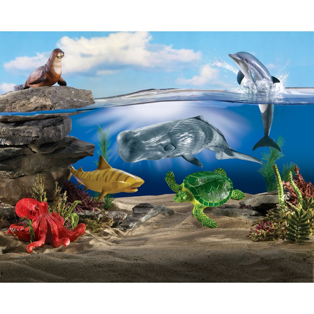Jumbo Ocean Animals - 6 Pieces