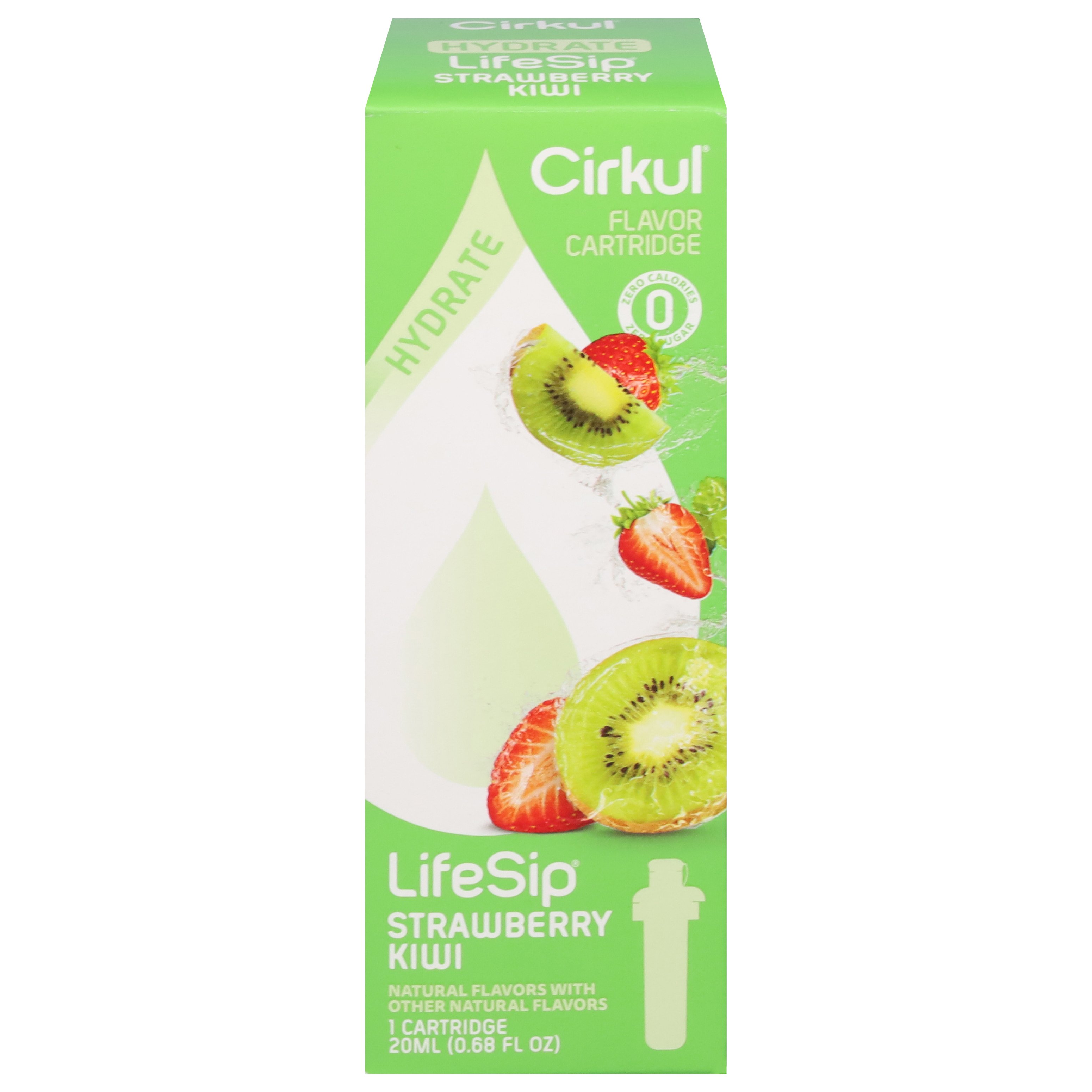 Cirkul LifeSip Flavor Cartridge - Strawberry Kiwi - Shop Pitchers