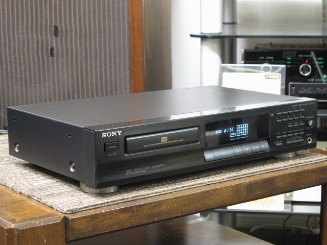 美品 SONY CDP-315 ソニー CDプレーヤー 純正リモコン付き 即決 再生OK