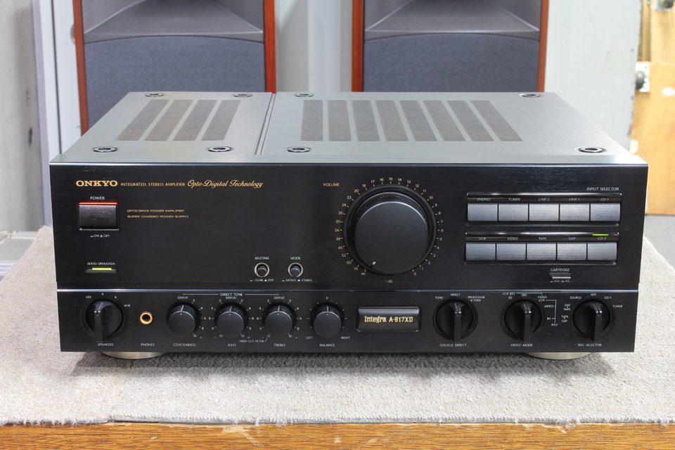 INTEGRA A-817XD ONKYO - 中古オーディオ 高価買取・販売 ハイファイ堂