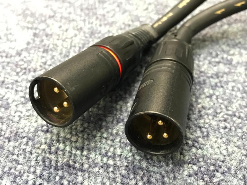 7N+8N Pure Copper Hybrid Twin Core Audio Cable/1.0m ortofon - 中古