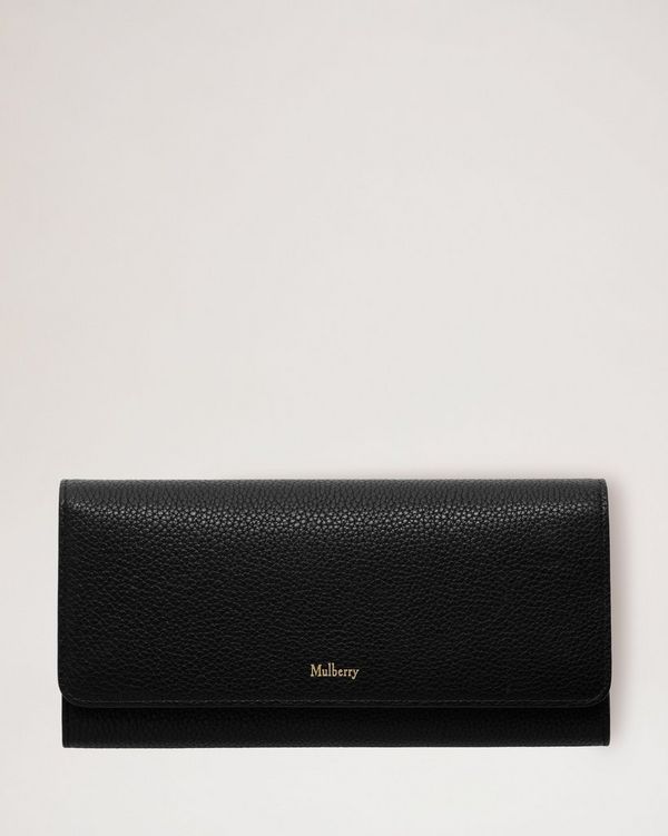 Mulberry | コンチネンタル ウォレット | ブラック スモール