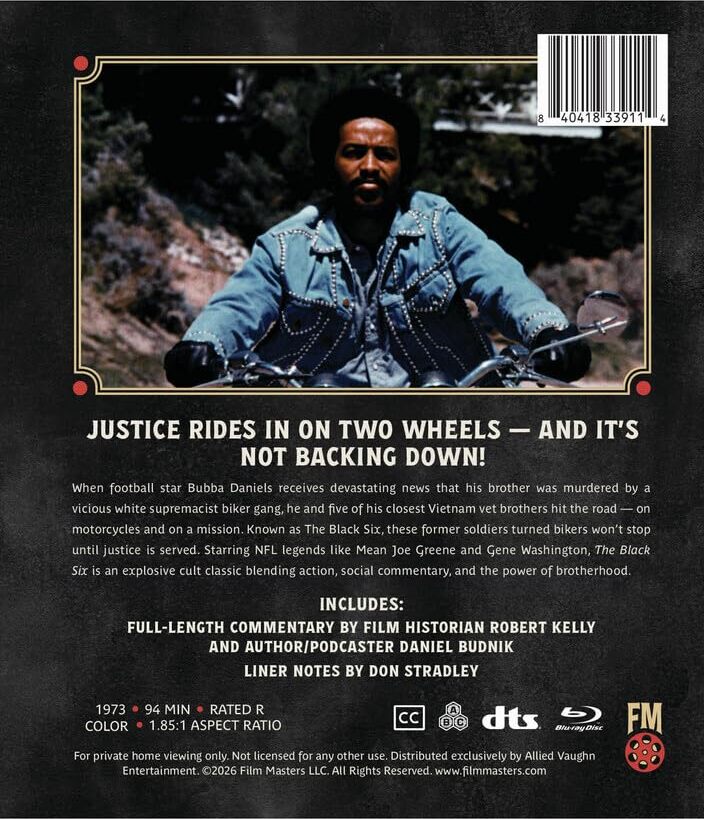 The Black Six Blu-ray (The Black 6)