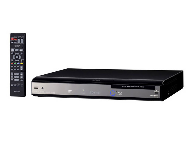 04）SHARP BD－W520 HDD/BD/DVD ブルーレイレコーダー 3D対応 2013年製