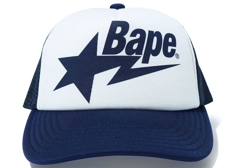 BAPE Sta Mesh Cap (SS23) Navy - SS23 - JP