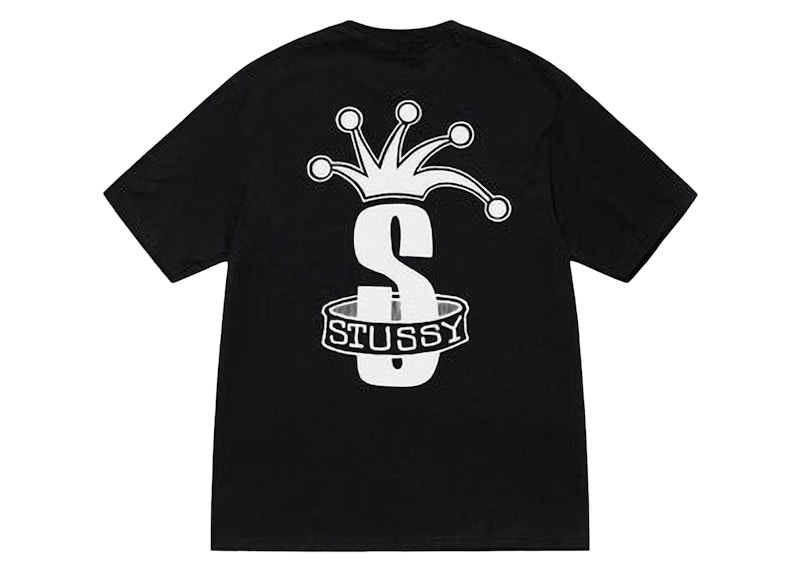 Stussy Crown Band Tee Black Men's - FW24 - US