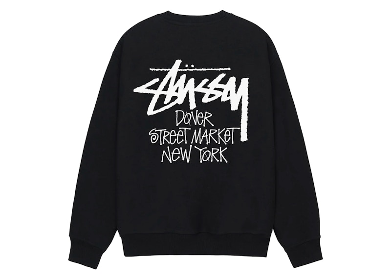 Stussy x Dover Street Market New York Crewneck Black メンズ - SS24