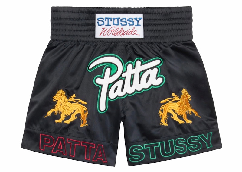 Stussy x Patta Boxing Short Black Men's - SS24 - US