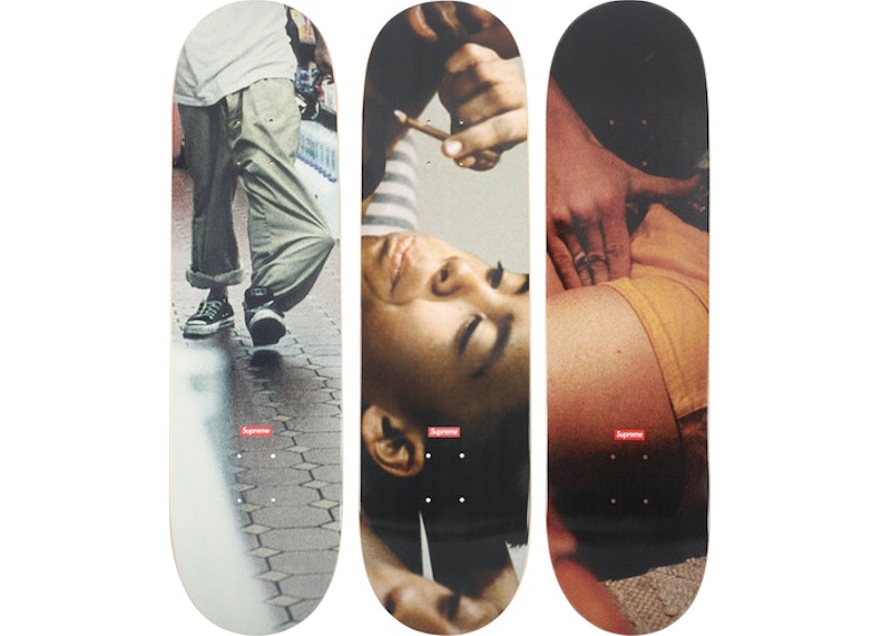 Supreme Larry Clark Kinder 40oz & Jav & Makeout Skateboard Deck