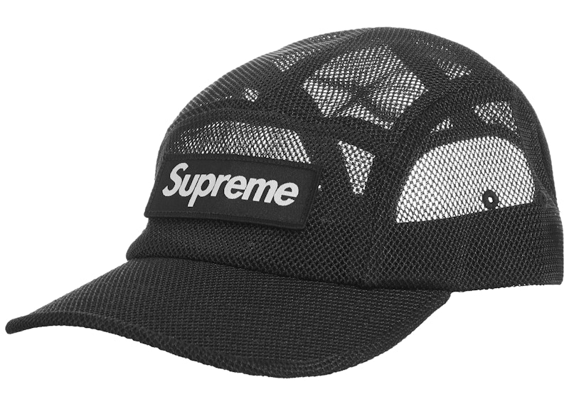 Supreme Mesh Cordura Camp Cap Black - SS23 - JP