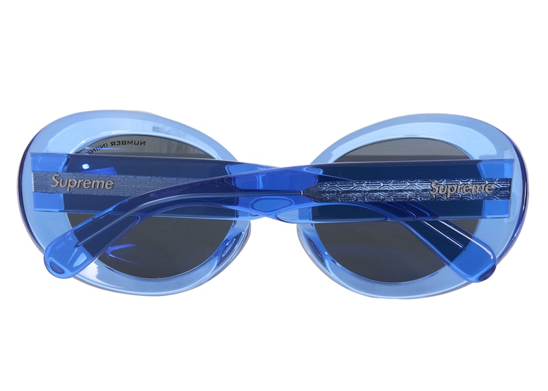 Supreme Number (N)ine Sunglasses Blue - FW25 - JP