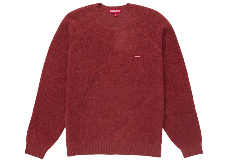 Supreme Terry Small Box Sweater Rust メンズ - FW24 - JP